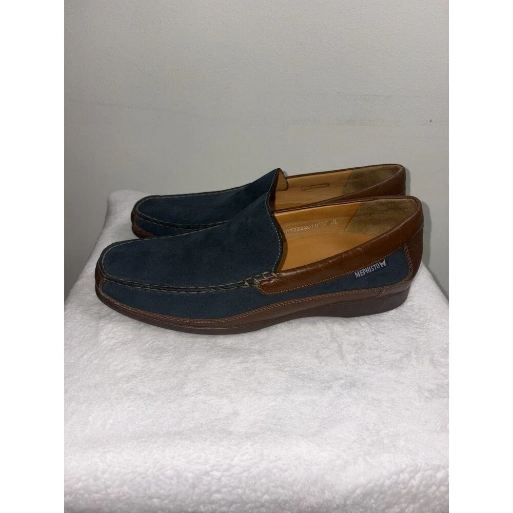 Mephisto Men's Baduard Loafer Size 11.5 Slip On Cool-Air Shoe